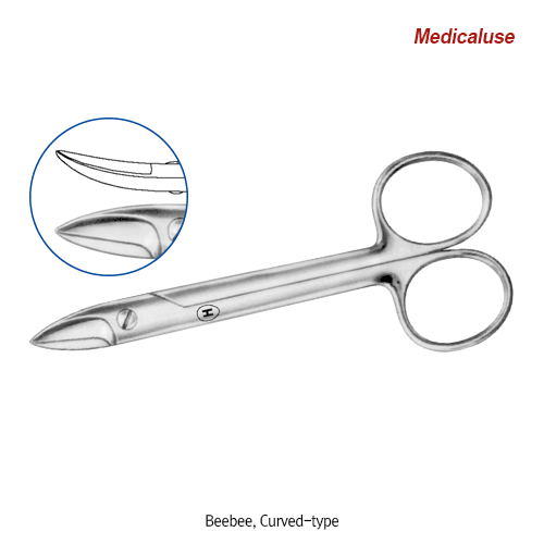 Hammacher® Premium Dental Crown Scissors, L100 & 120mm, Medicaluse approvedFor Cutting Dental Dam·Wire·Crown·Plate, Stainless-steel 420, <Germany-made>, 프리미엄 크라운 가위, 독일제 의료용, 비부식