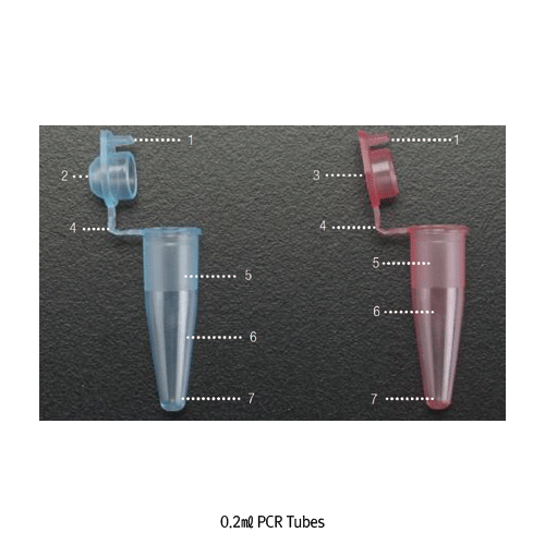 Amplitube TM PP 0.2㎖ & 0.5㎖ PCR Reaction Tube, Integral Domed or Flat Cap, -196℃~+121℃With Ultrathin Wall, Certified RNase·DNase·Pyrogen·DNA-free, 0.2 ㎖ & 0.5 ㎖ PCR튜브