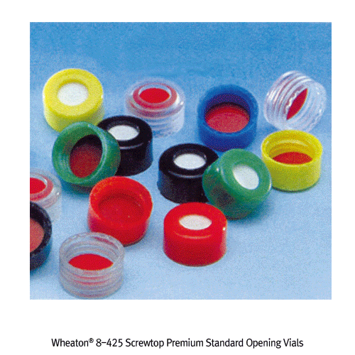 Wheaton® 8-425 Screwtop Premium Standard Opening Vials, for 1.8㎖표준 인기형 프리미엄 바이알