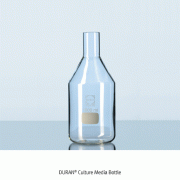 DURAN® Culture Media Bottle, without Cap, Boro-glass 3.3, 100~1,000㎖With Straight Neck for Metal Cap Φ38 mm, 배양병