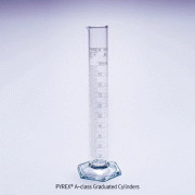 PYREX® A-class Graduated Cylinders, with or without WORK CERIFIED, Boro-glass 3.3, 5~2,000㎖A급 메스실린더