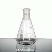 Eco-ASTM 24/40 & DIN 24/29 Erlenmeyer Flask, Graduated, 50~1,000㎖Good for Education, Boro-glass 3.3, 경제형 삼각 플라스크