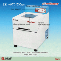 SciLab® Precise Shaking Incubator “WiseCube® SI-20”, Benchtop-type, up to 60℃ & 1000㎖With Universal Platform, Fuzzy control, RS232C Interface for PC, orbital motion, 30~250 rpm, 101 Lit진탕 배양기/인큐베이터, 벤치 탑 타입, 고정밀 디지털 퍼지 제어, Universal Platform 포함