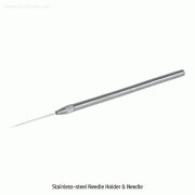 Bochem® Holder with a Needle, High Grade Stainless-steel, L120mmHold for Inoculating Loop·Needle·Lancet, 스텐 홀더, 스텐 니들 포함, 비자성/비부식