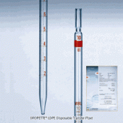 MBL® AS-class Serological Graduated Pipets, with or without WORKS CERTIFIED, 1~25㎖with Amber Stain Graduation, AS급 “Sero”형 메스피펫