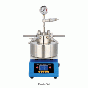 Lab High Pressure Hydrothermal Synthesis Magnetic Stirring Mini Autoclave Reactor Set, Compact Size, Stirring and Reacting Device, Max-1000rpm/220bar, 탁상용 미니 고압 수열합성 오토클레이브 반응기 세트 50·100·250·500㎖