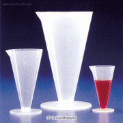 Kartell® Conical Measure, PP & PMP-model, Precision Graduation, DIN / ISO, PP 액량계