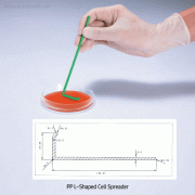 JetBiofil® PP L-Shaped Cell Spreader, γ-sterile, 1 00,000 Clean Grade, Non-pyrogenicIndividually Wrapped, Reusable, Autoclavable, Nonbreakable, PP 셀 스프레더, 감마멸균