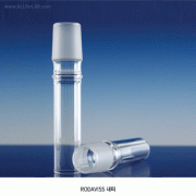 DURAN® RODAVISS® Standard taper -Joint units for Special Screw Made of Borosilicate Glassα3.3, Cap-tight-connection system, RODAVISS® 표준 조인트