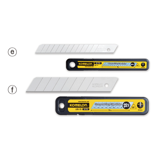 Komelon® Cutter & Blade, High Performance, Durable, Excellent Cutting, 커터와 날, 고성능