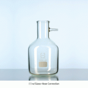 DURAN® Premium 3~20 Lit Filtering Bottle, Boro-glassα3.3<br>For High Vacuum, Heavy-Duty, 3~20Lit 여과병