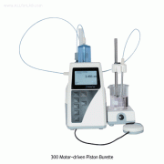 SI Analytics® TITRONIC® 300 Motor-driven Piston Burette, 20 & 50㎖ Dosing Unit Interchangeable<br>Max. 100㎖/min Dosing, 1/8000 Burette Resolution, 전자 자동 뷰렛/디지털 분주기