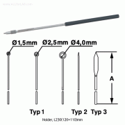 Bochem® High Grade Aluminum Holder and Stainless-steel Loop·Needle·Lancet<br>Suitable for Inoculating, 고품질 알루미늄 홀더와 스텐 루프·니들·란셋