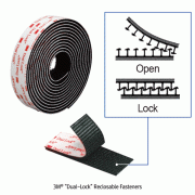 3M® “Dual-Lock” Reclosable Fasteners, with General Purpose Acrylic Adhesive<br>Ideal for Metal & Glass & Plastic, Temp, Moisture and UV Resistant, 듀얼락 탈부착식“듀얼락”, 강력 양면용