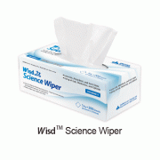 WisdTM Science Wiper, Non-Fluorescence Pulp, Low-Lint/Good Absorbent/Anti-Static<br>Using on Lab·Electronics·Optical, 사이언스 크린 와이퍼, 로우린트 정전방지형